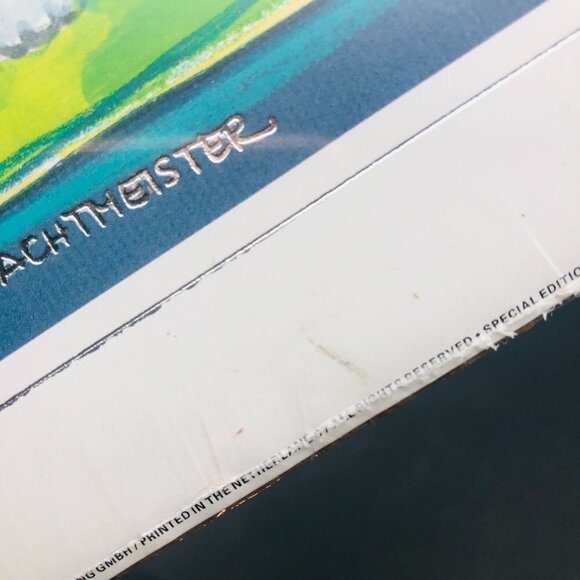 Vintage Rosina Wachtmeister 1993 Special Edition Duo Romantico Cat Foiled Litho - Picture 12 of 15